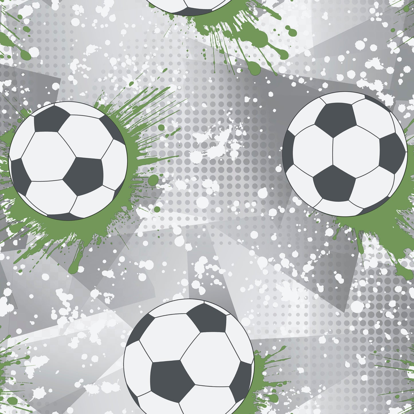 Football Frenzy Grey / Green