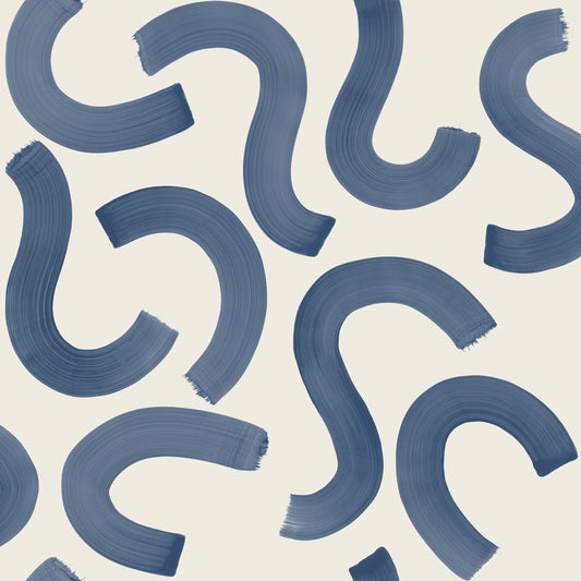 Curly Confetti Navy