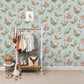Forest Friends Duck Egg Blue