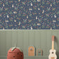 Bunnies & Berries Navy