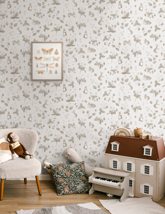 Bunnies & Berries Neutral