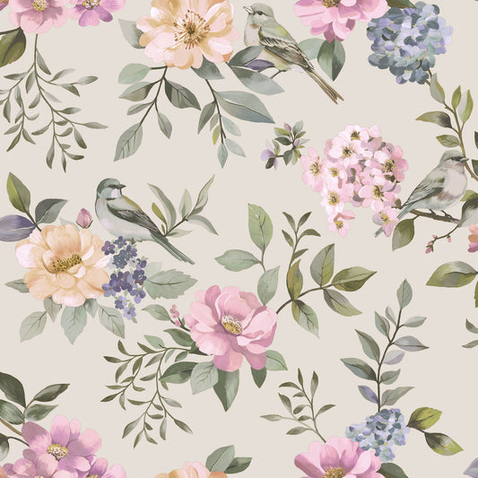 The Bird Garden Beige / Multi