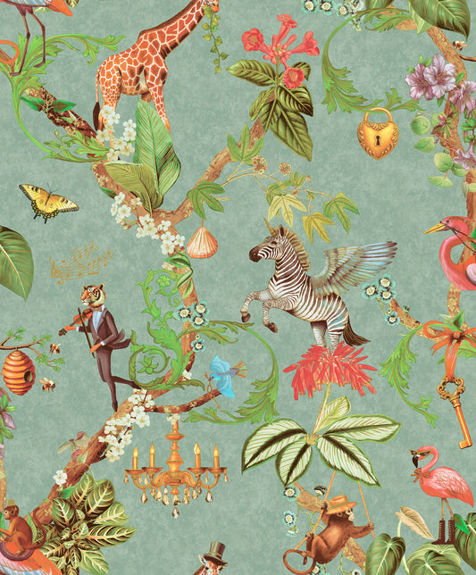 Safari Symphony Soft Teal