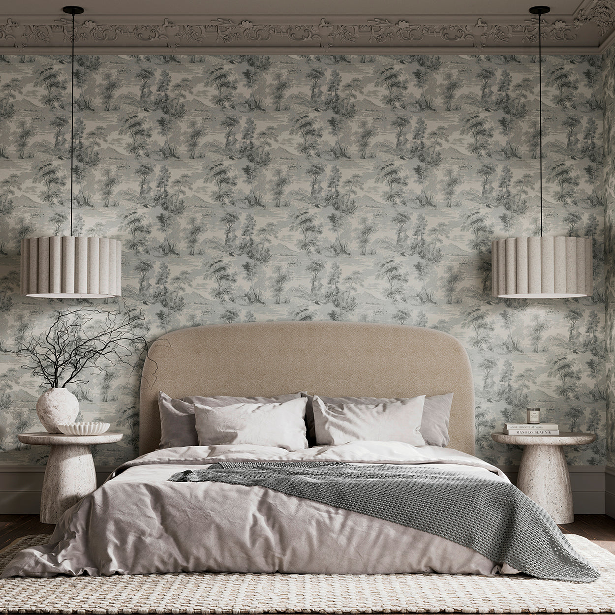 Shibui Forest Shadow - Wallpaper Inn 