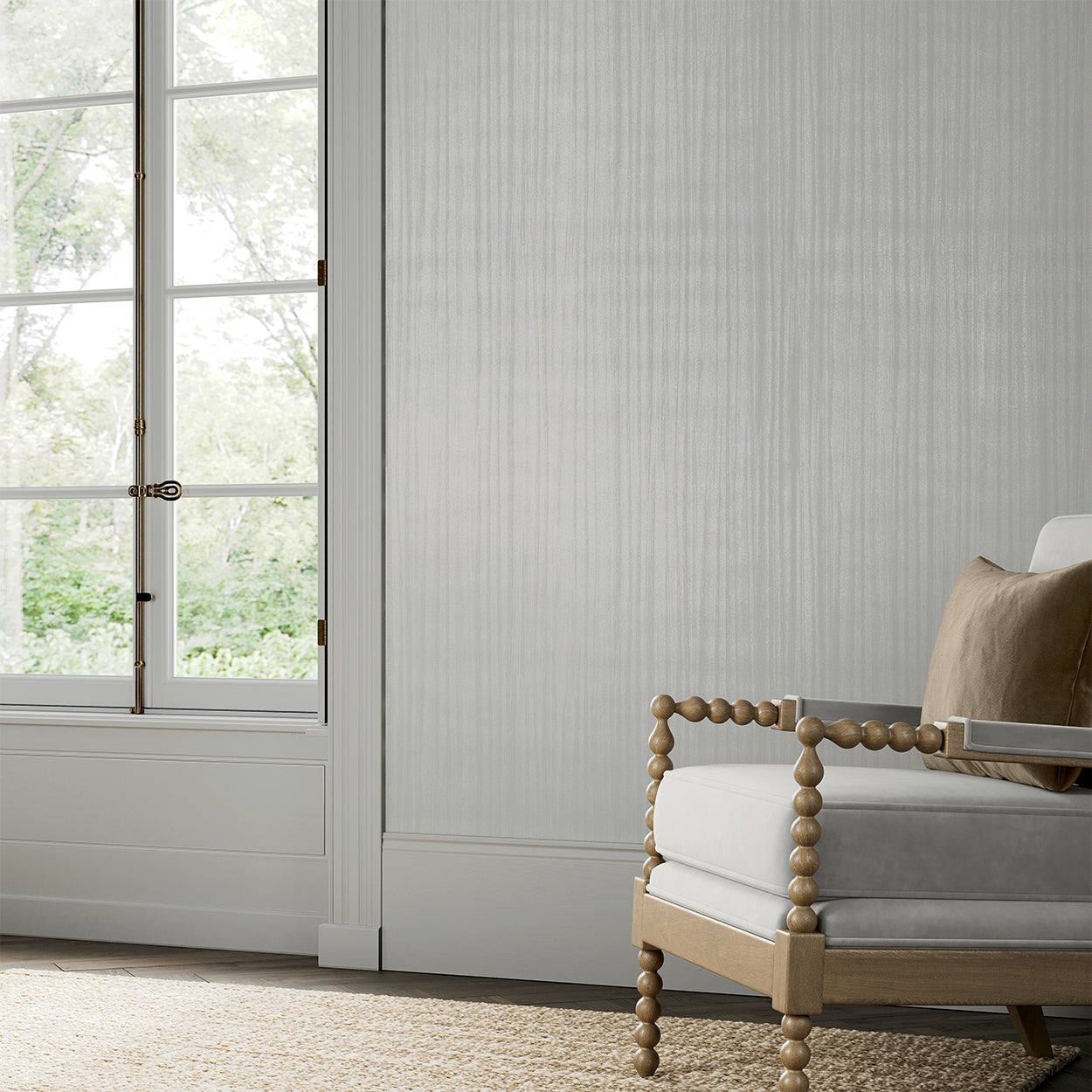 Cascade Grey - Wallpaper Inn 