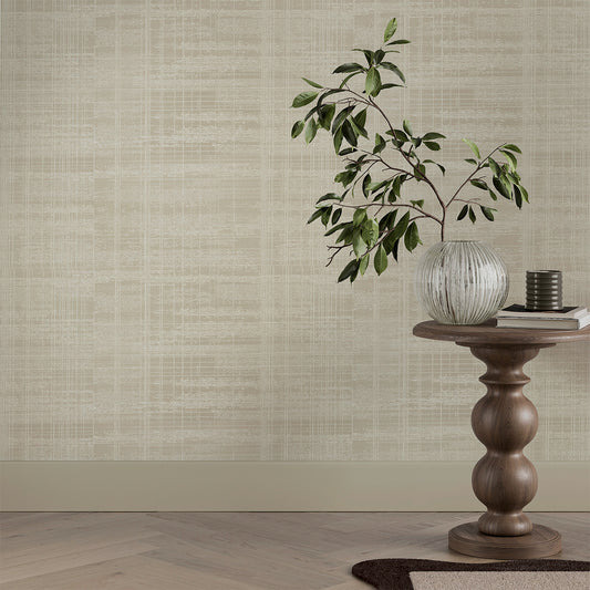 Lamont Weave Sand - Wallpaper Inn 
