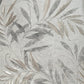 Luxury Leaf Soft Silver Wallpaper