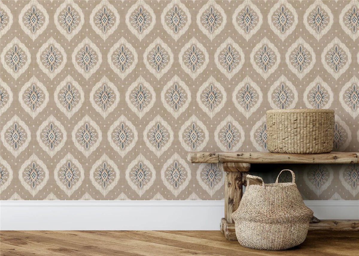 Odina Ikat Wallpaper Wallpaper Inn