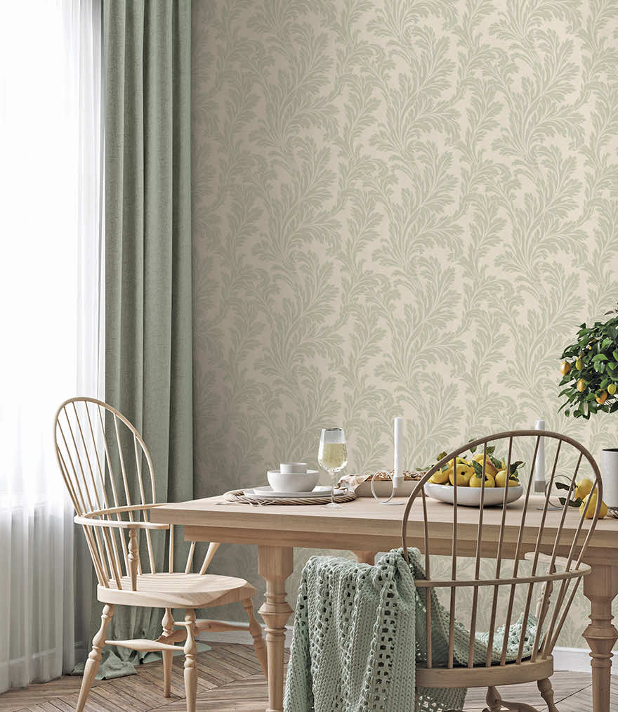 Acanthus Wallpaper Wallpaper Inn