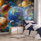 Solar System Wall Mural Wallpaper Inn