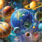 Solar System Wall Mural Wallpaper Inn