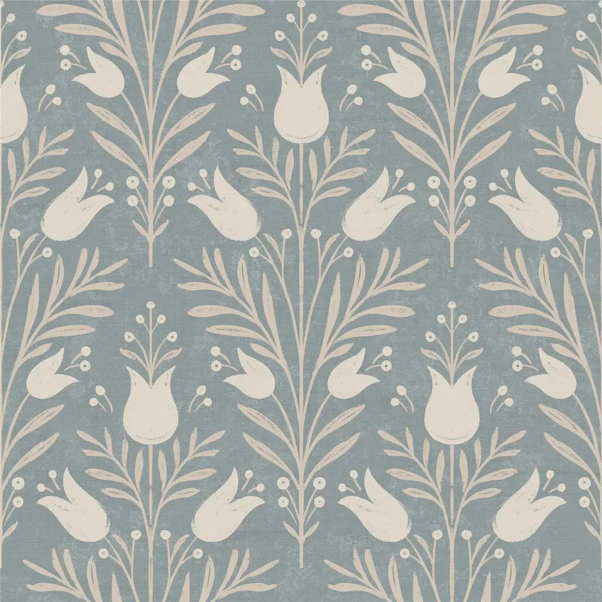 Heritage Tulip Wallpaper Wallpaper Inn