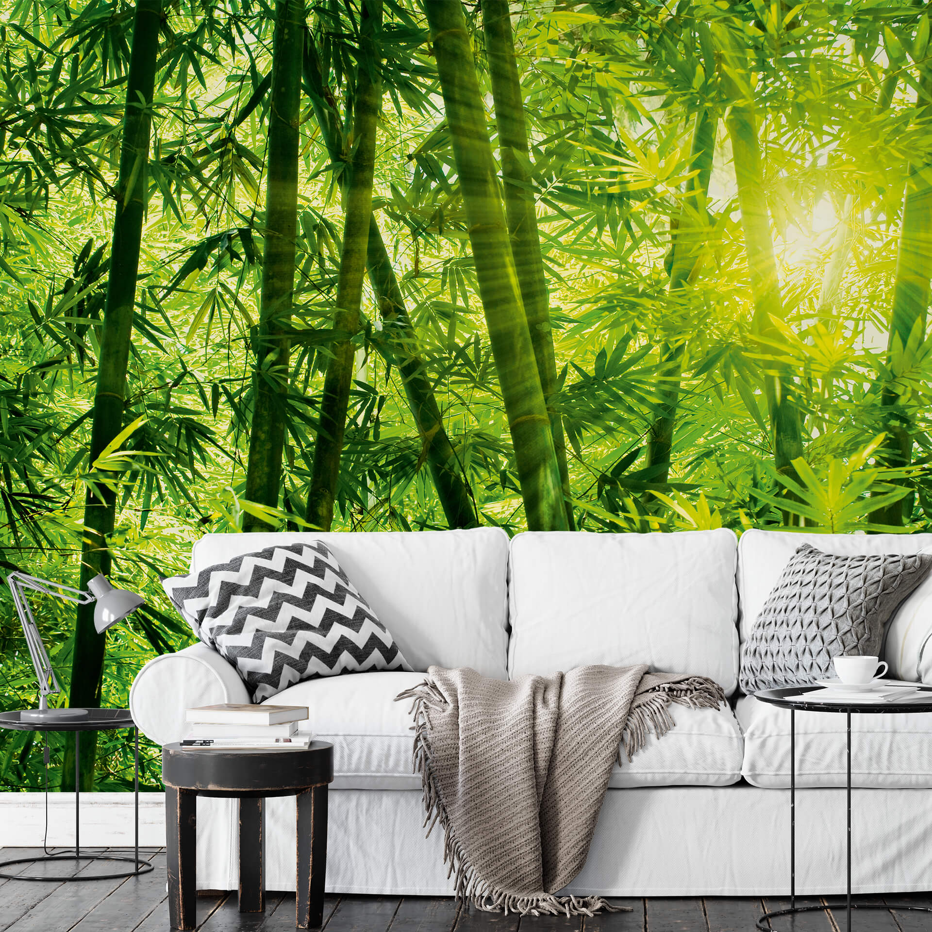 Bamboo Forest Mural Wallpaper Inn