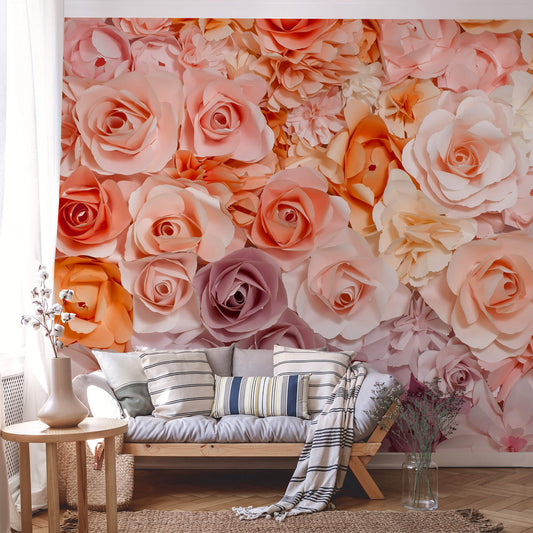 Flowers Mural Wallpaper Inn