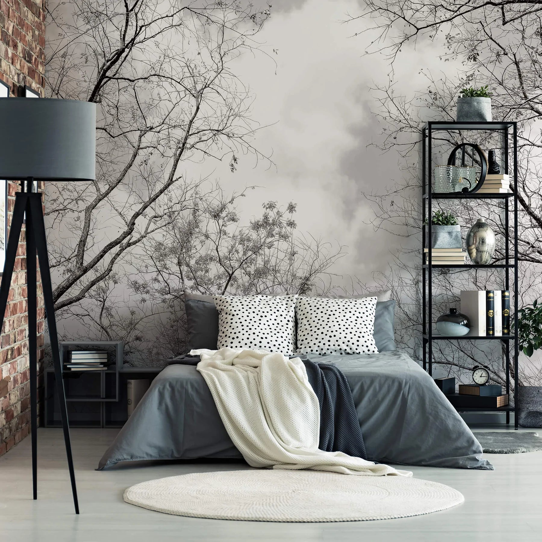 Tree Tops Mural Wallpaper Inn