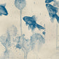 Blue Fish Mural Wallpaper Inn