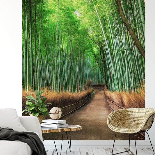 Bamboo Grove Kyoto Mural Wallpaper Inn