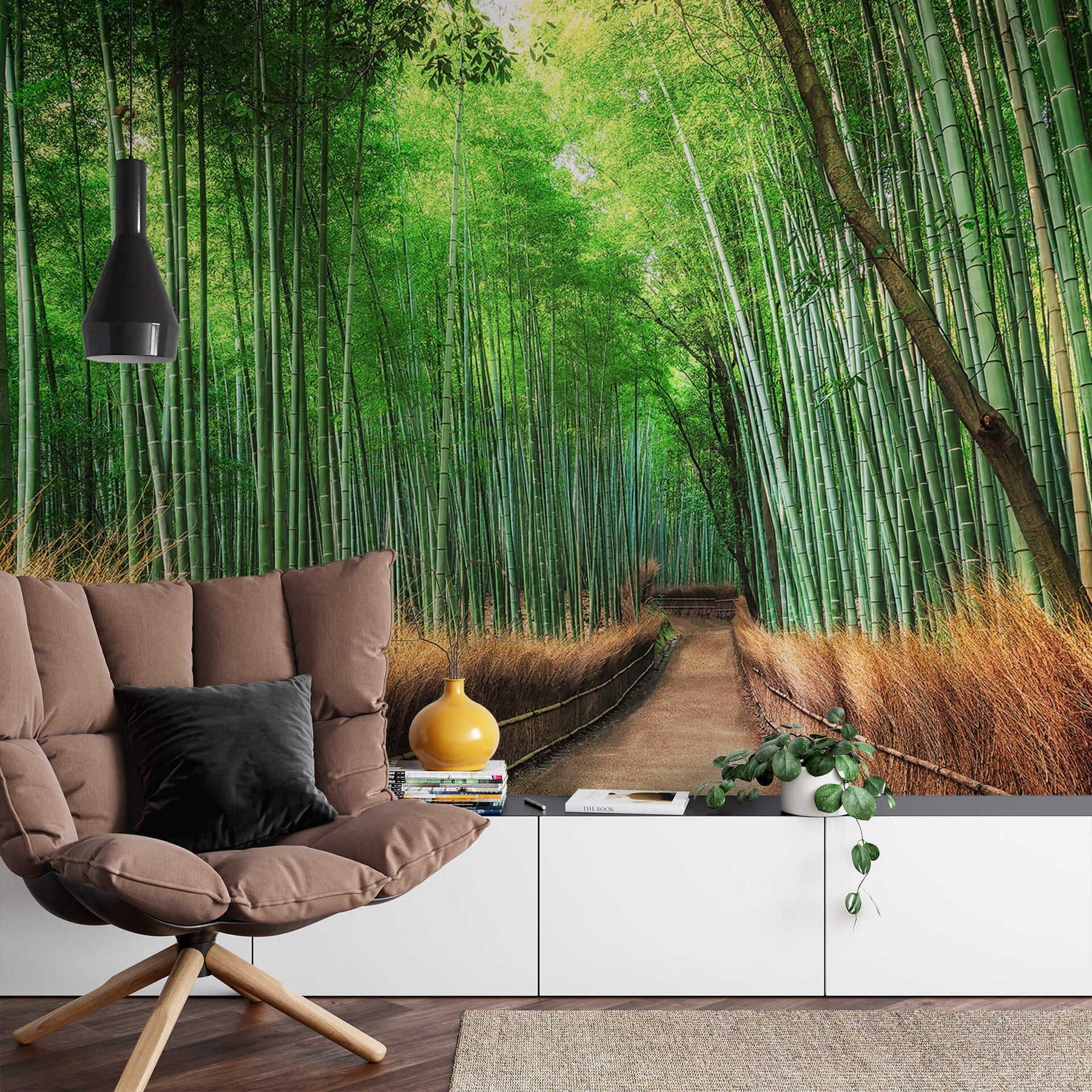 Bamboo Grove Kyoto Mural Wallpaper Inn