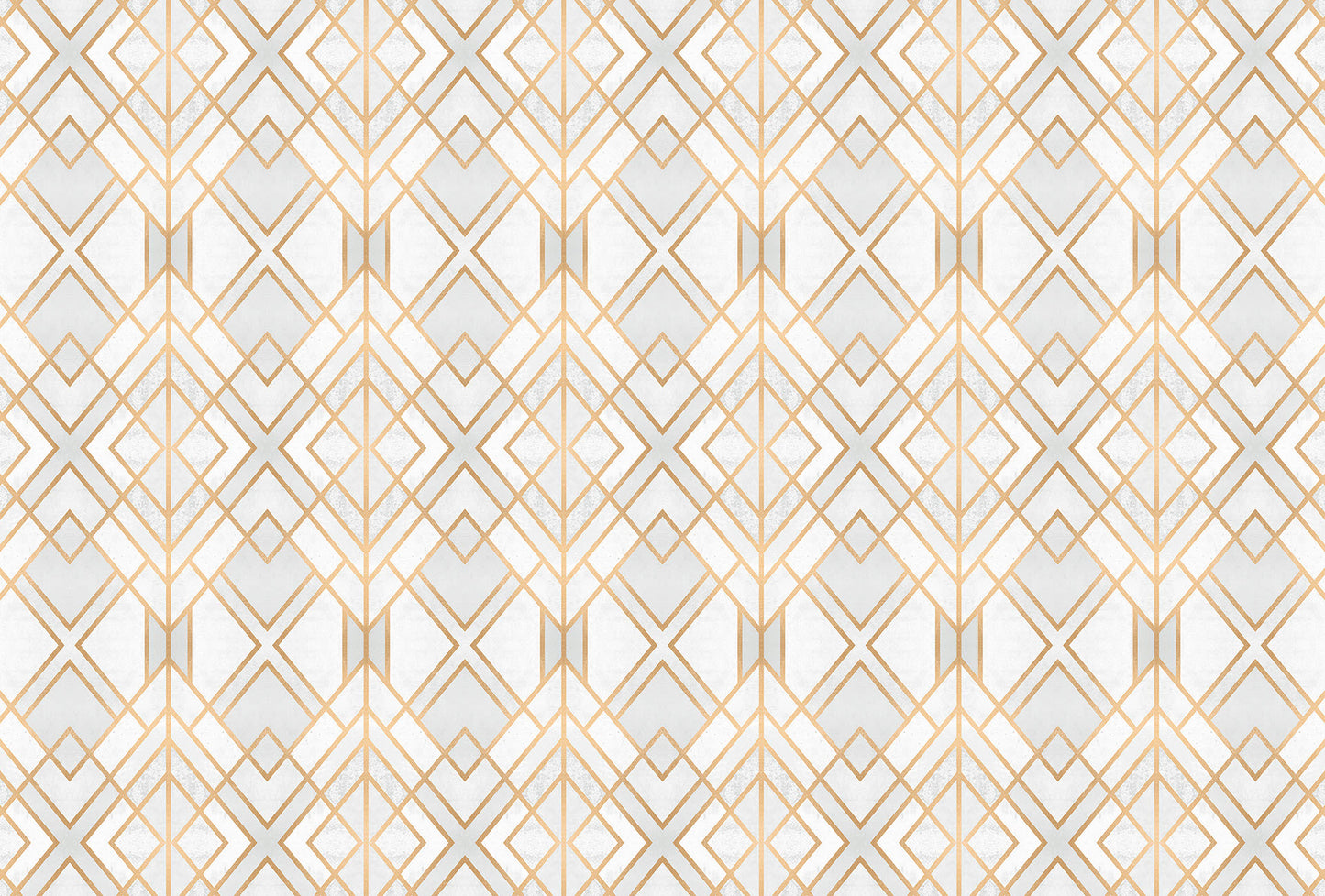 Golden Geometry Mural Wallpaper Inn