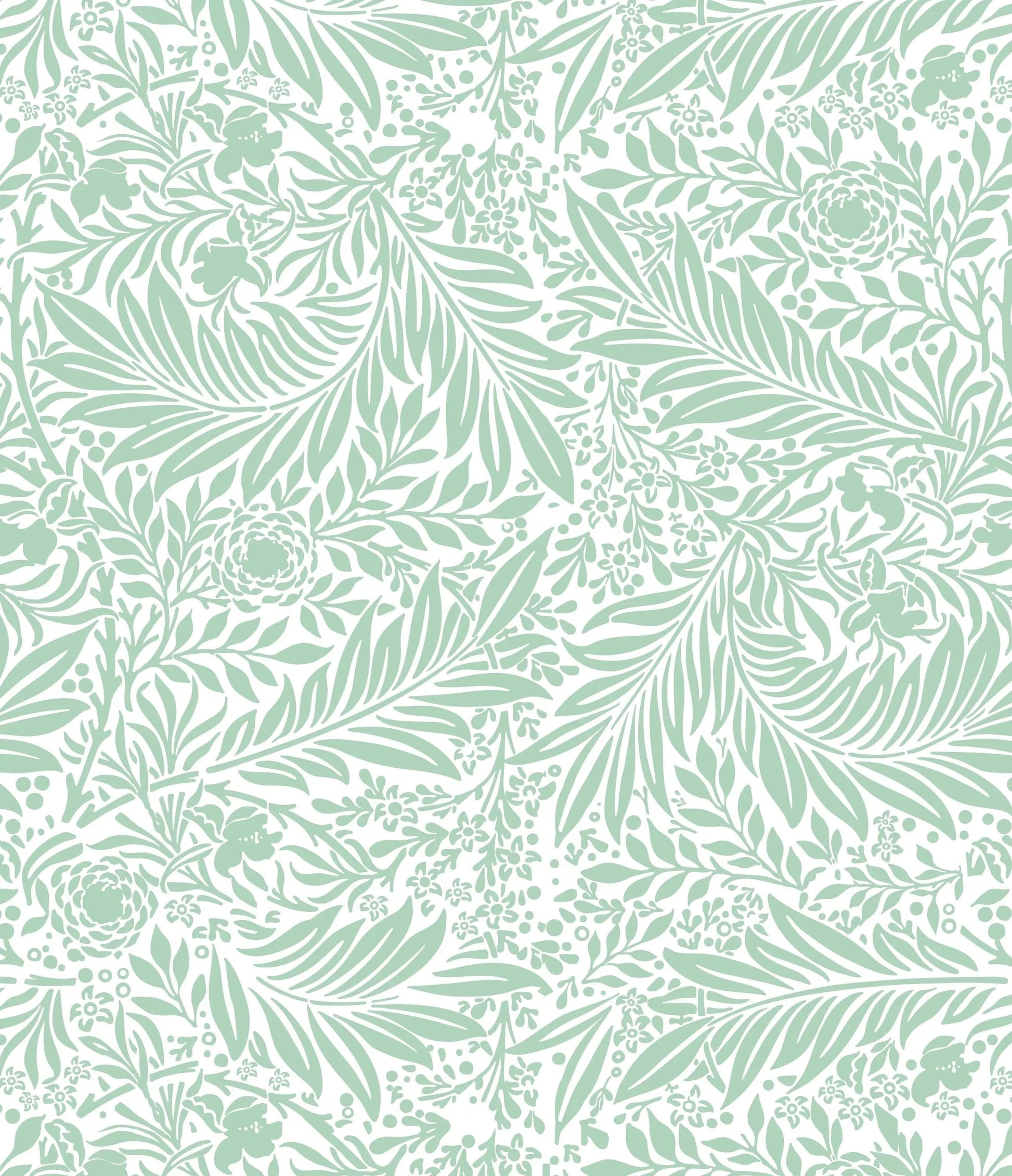 Morris Duck Egg Green Wallpaper Wallpaper Inn