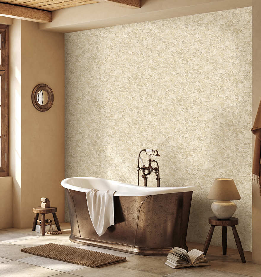 Pyrite Cream - Wallpaper Inn 