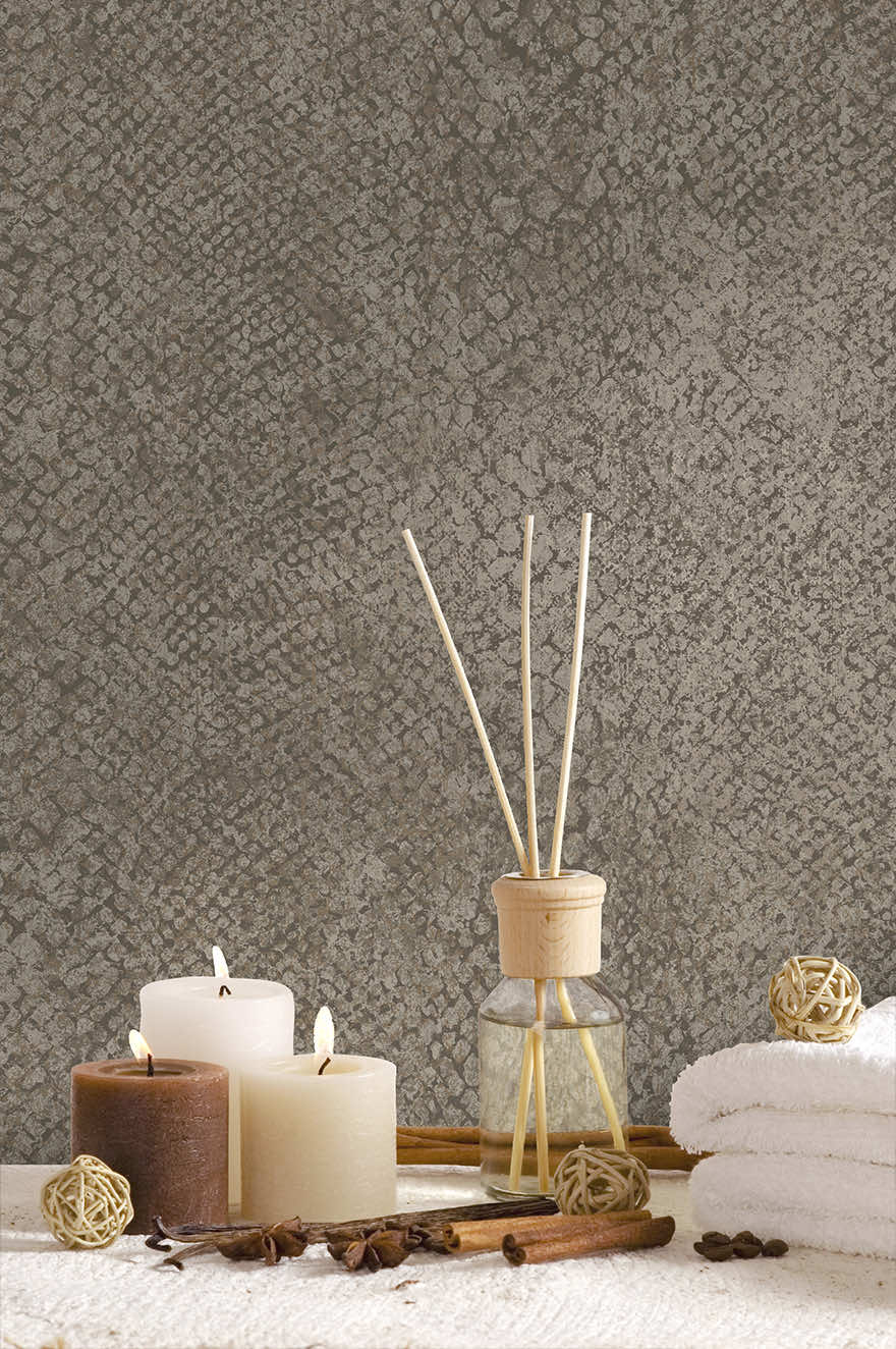 Boa Taupe - Wallpaper Inn 