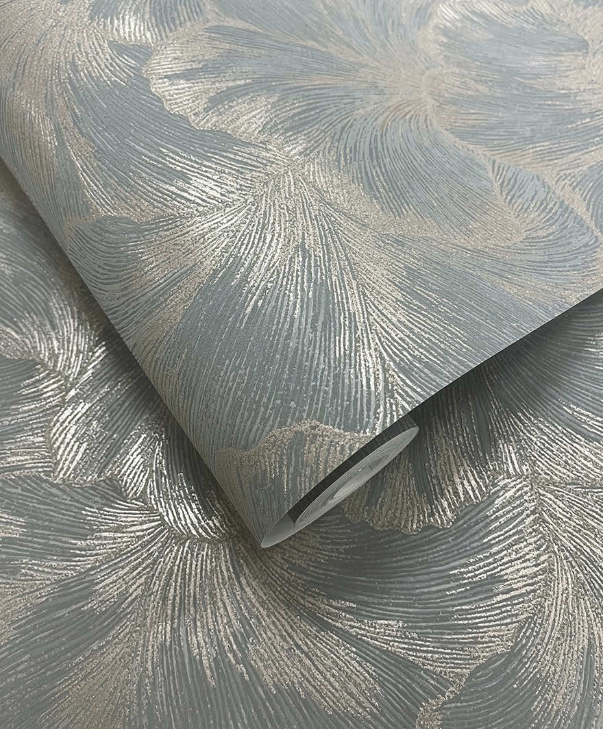 Suzani Blue - Wallpaper Inn 