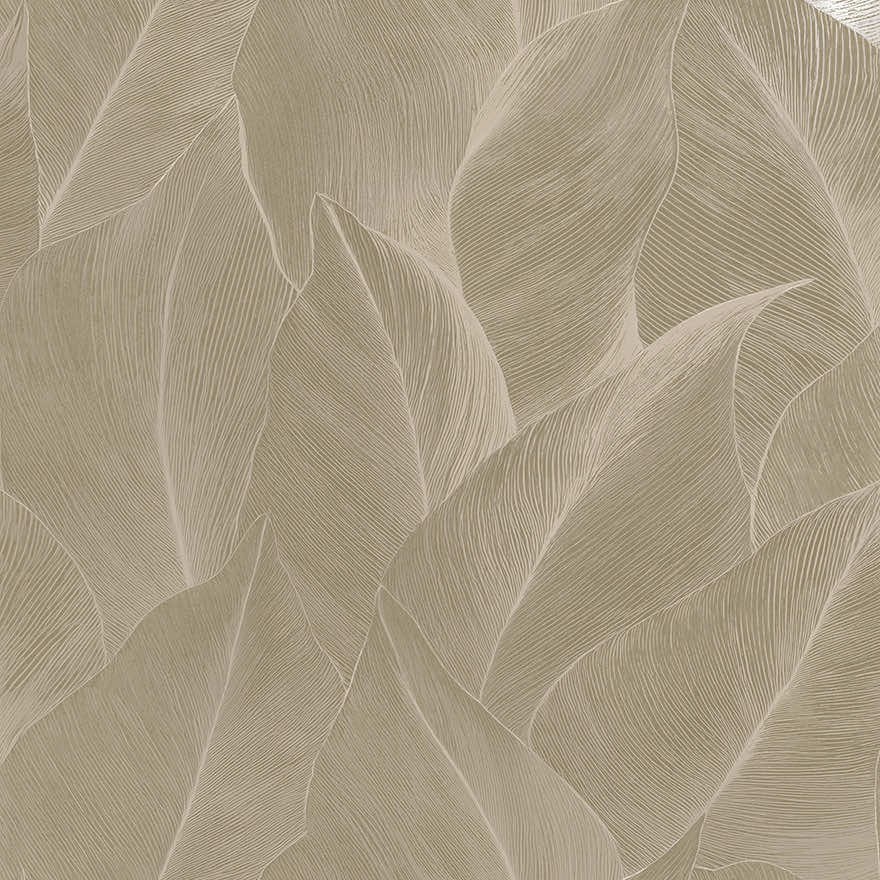 Anthurium Beige - Wallpaper Inn 