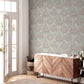 Woodland Scene Sage Green Wallpaper