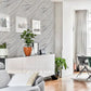 Soft Mineral Silver Wallpaper Wallpaper Inn