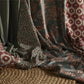 Kashmir Jacobean Teal & Raspberry Fabric