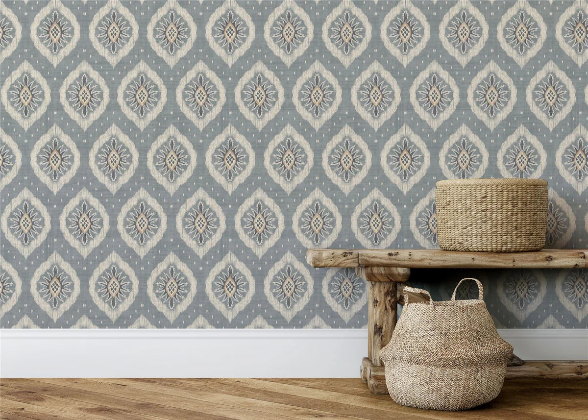 Odina Ikat Wallpaper Wallpaper Inn