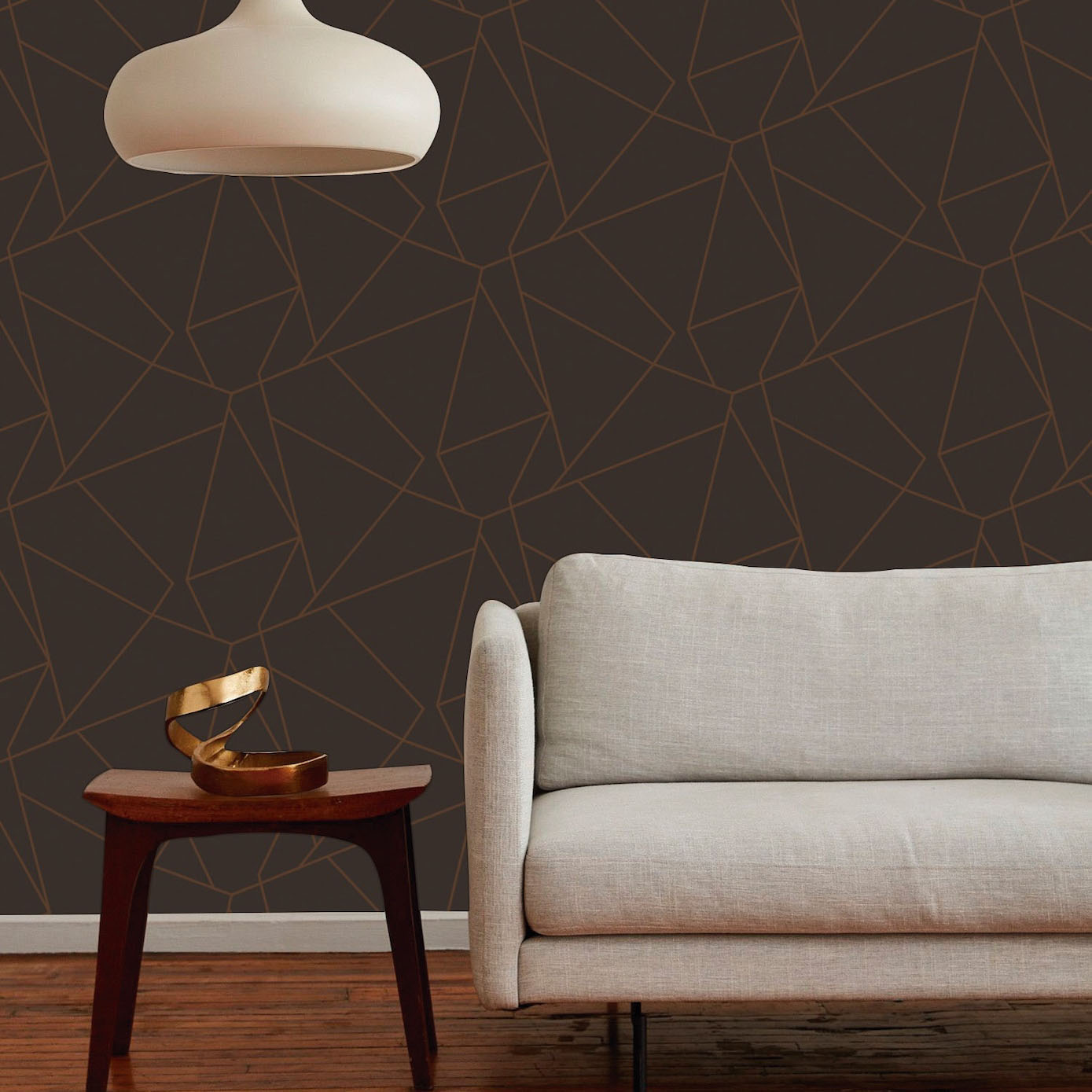 Pinnacle Geometric Wallpaper Wallpaper Inn