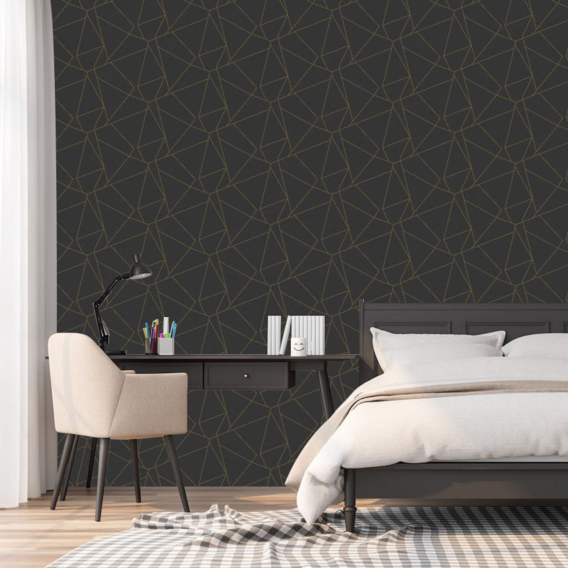 Pinnacle Geometric Wallpaper Wallpaper Inn