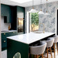 Chalky Tropical Soft Navy Wallpaper Wallpaper Inn