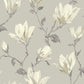 Lilly Floral Natural Wallpaper