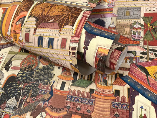 Civita Multi Wallpaper Wallpaper Inn