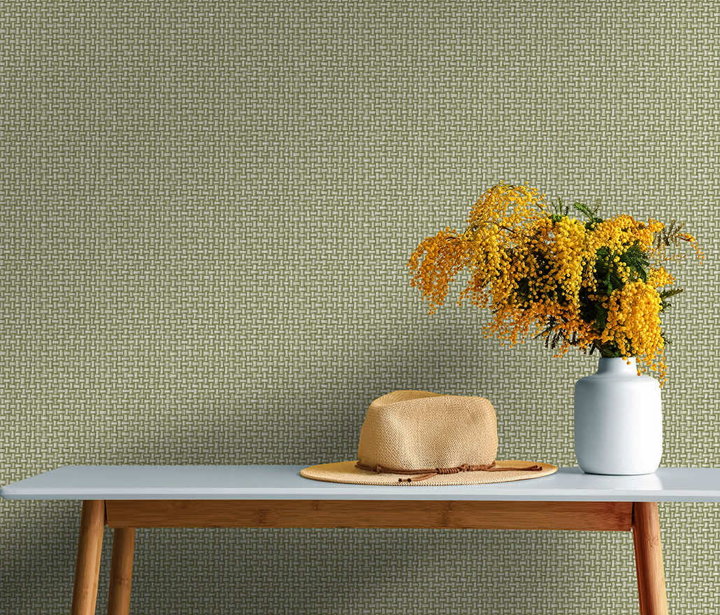 Biderbost Weave Wallpaper Wallpaper Inn