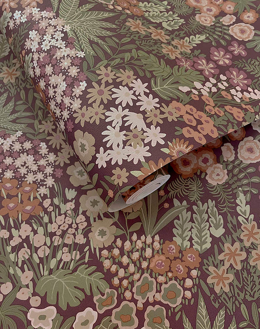 Lysandra Wallpaper - Wallpaper Inn 