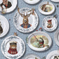 Tales of the Manor Wallpaper Blue