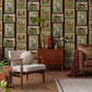 Menagerie Berry - Wallpaper Inn 