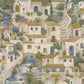 Monteroso Beige/Blue - Wallpaper Inn 