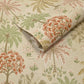 Solana Coral/Beige - Wallpaper Inn 