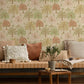 Solana Coral/Beige - Wallpaper Inn 