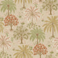 Solana Coral/Beige - Wallpaper Inn 