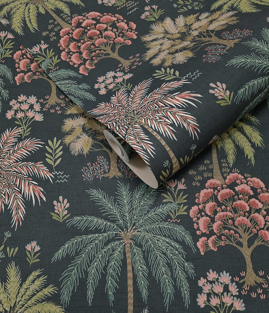 Solana Navy - Wallpaper Inn 