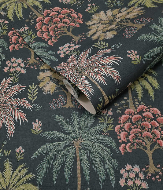 Solana Navy - Wallpaper Inn 