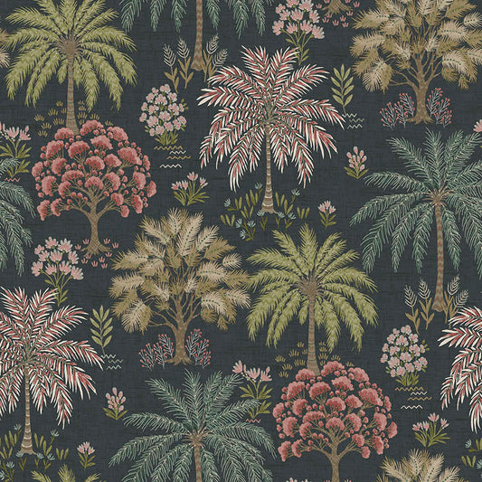 Solana Navy - Wallpaper Inn 
