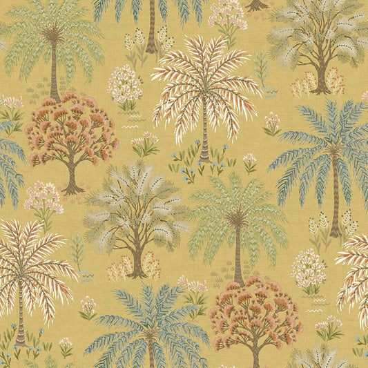 Solana Ochre - Wallpaper Inn 