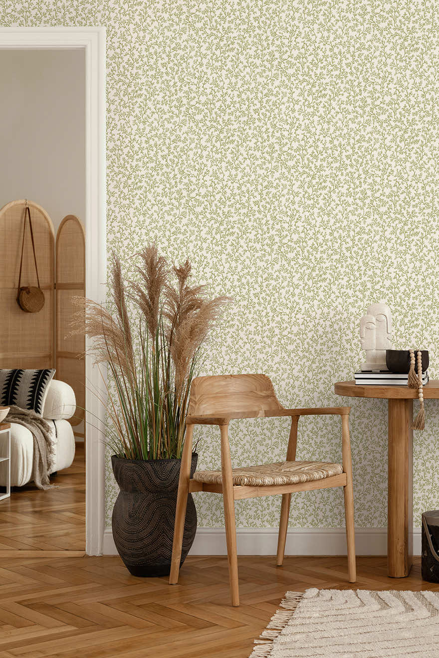 Posedonia Sage - Wallpaper Inn 